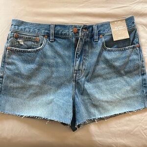 NWT Madewell Relaxed Demin shorts